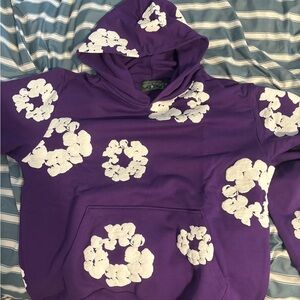 Purple Denim Tears Hoodie Medium